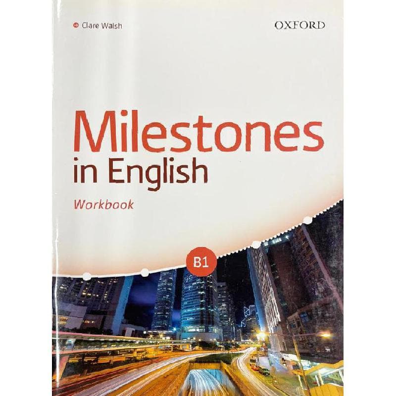 Milestones in English B1, Workbook