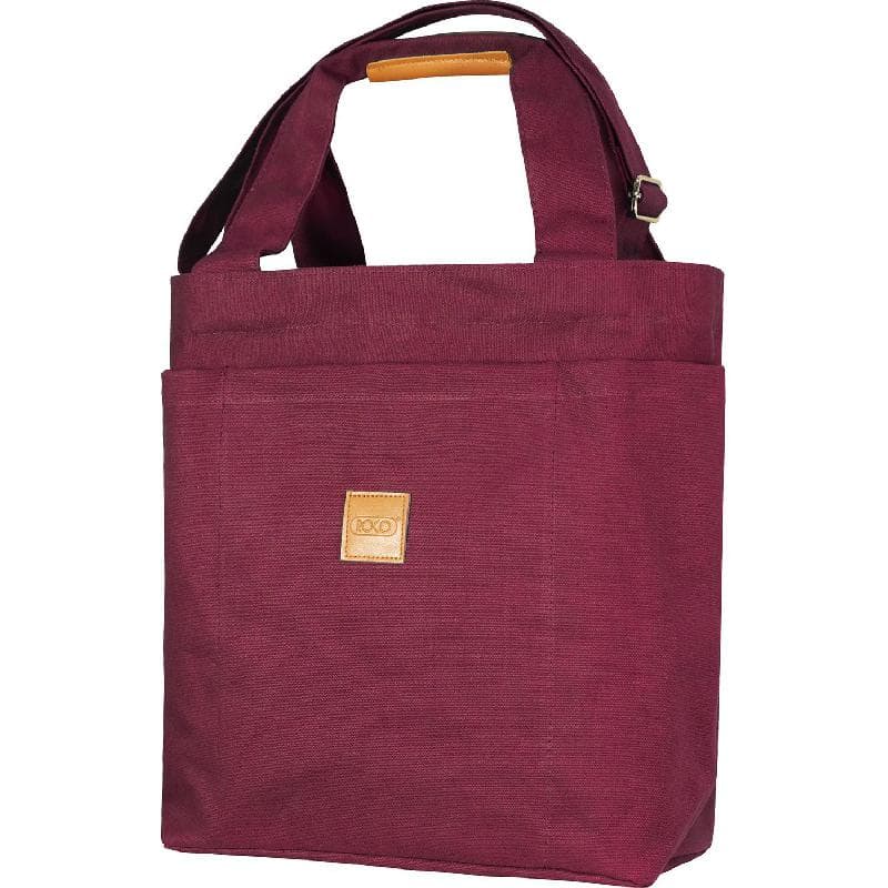 Roco Tote Bag
               Burgundy