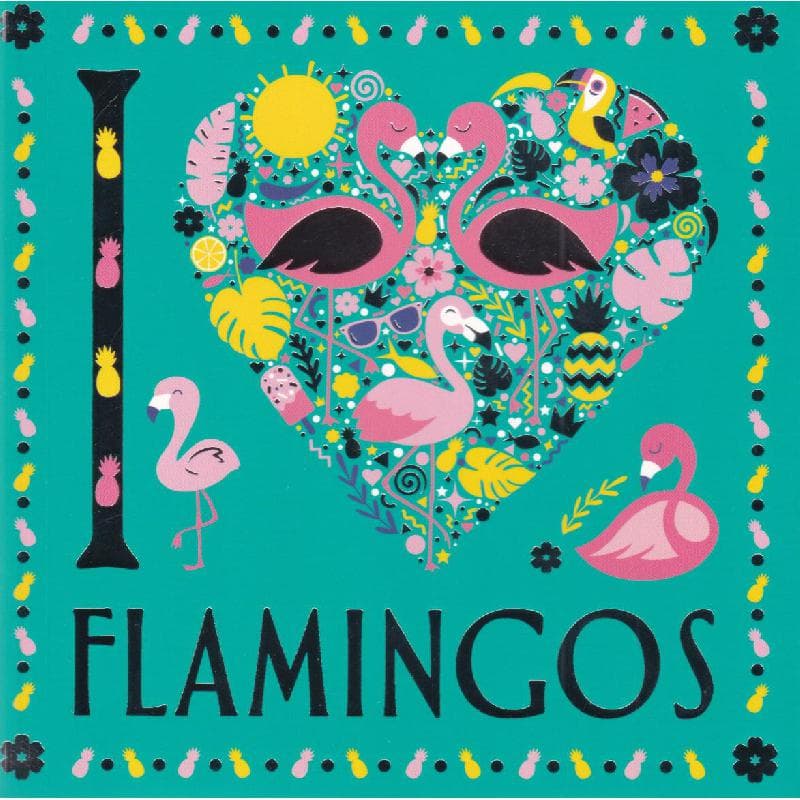 I Heart Flamingos