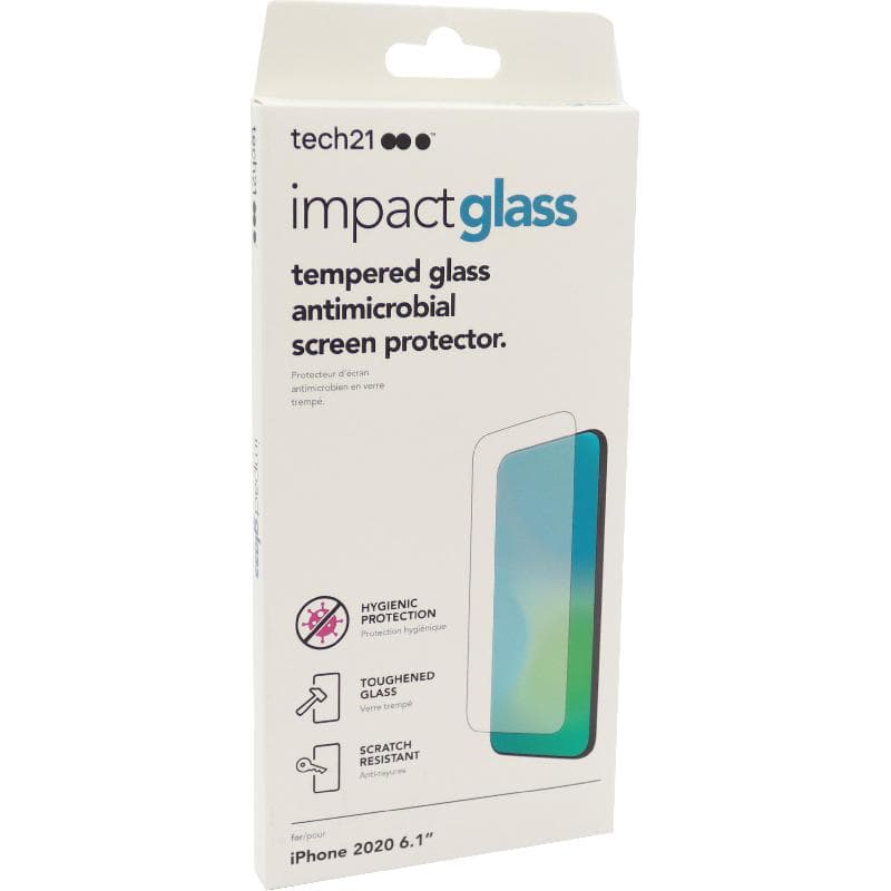 تيك 21 Impact Glass واقي شاشة للهاتف الذكي زجاج مقوى ايفون 12 برو/متوافق مع ايفون 12