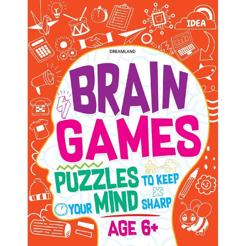 Brain Games: Puzzles to Keep Your Mind Sharp, Age 6+
