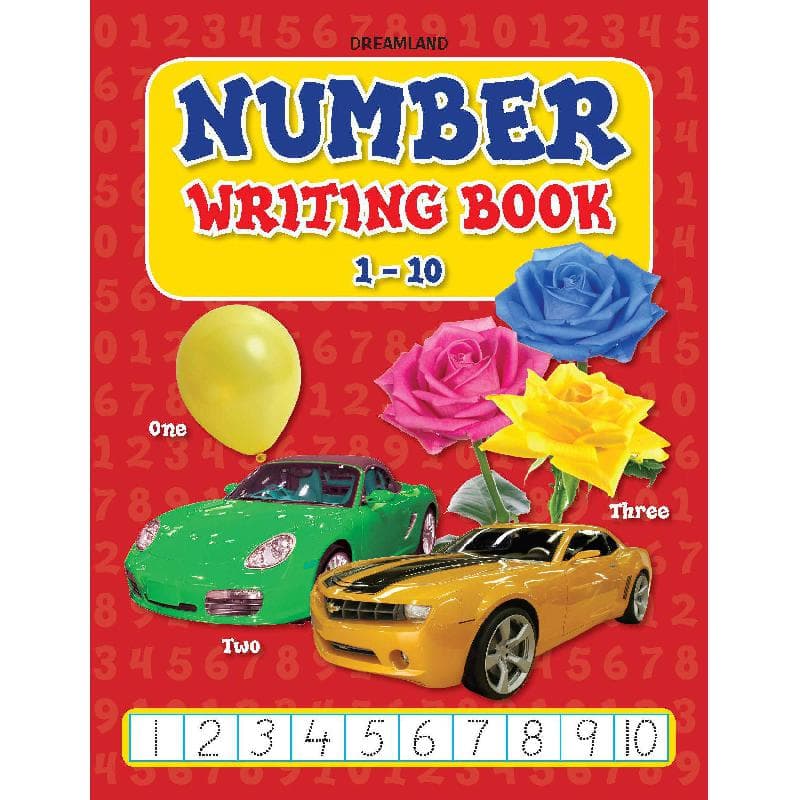 Number Writing Book, 1 - 10
