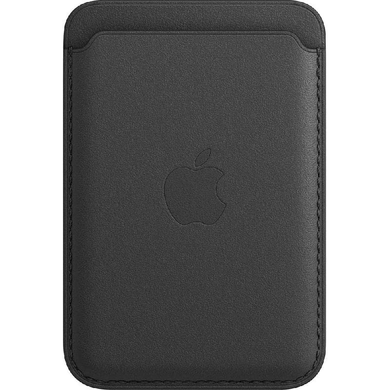 Apple iPhone Leather with MagSafe Phone Wallet, for iPhone 12 mini/iPhone 12/iPhone 12 Pro/iPhone 12 Pro Max, Black