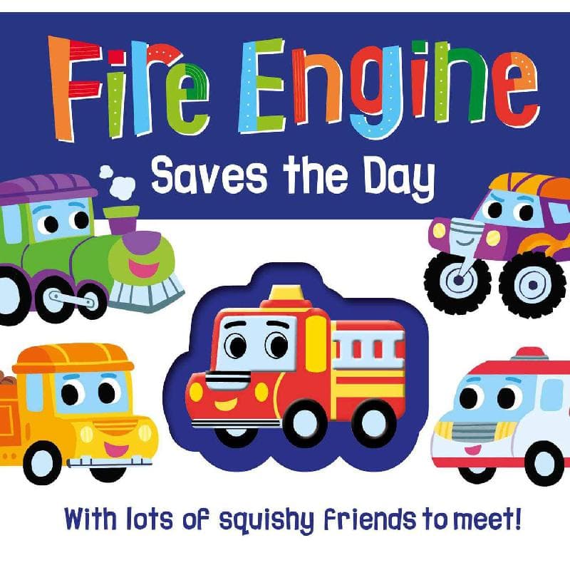 Fire Engine Saves The Day (3D Touch & Feel Fun)