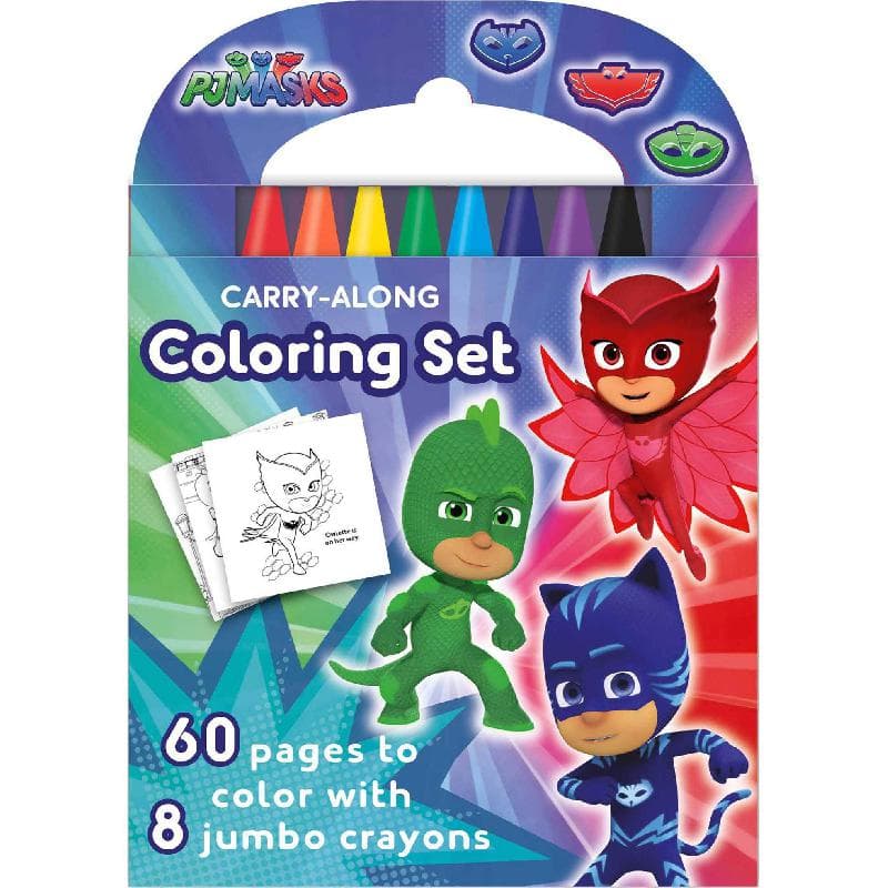 PJ Masks: Carry-Along Coloring Set