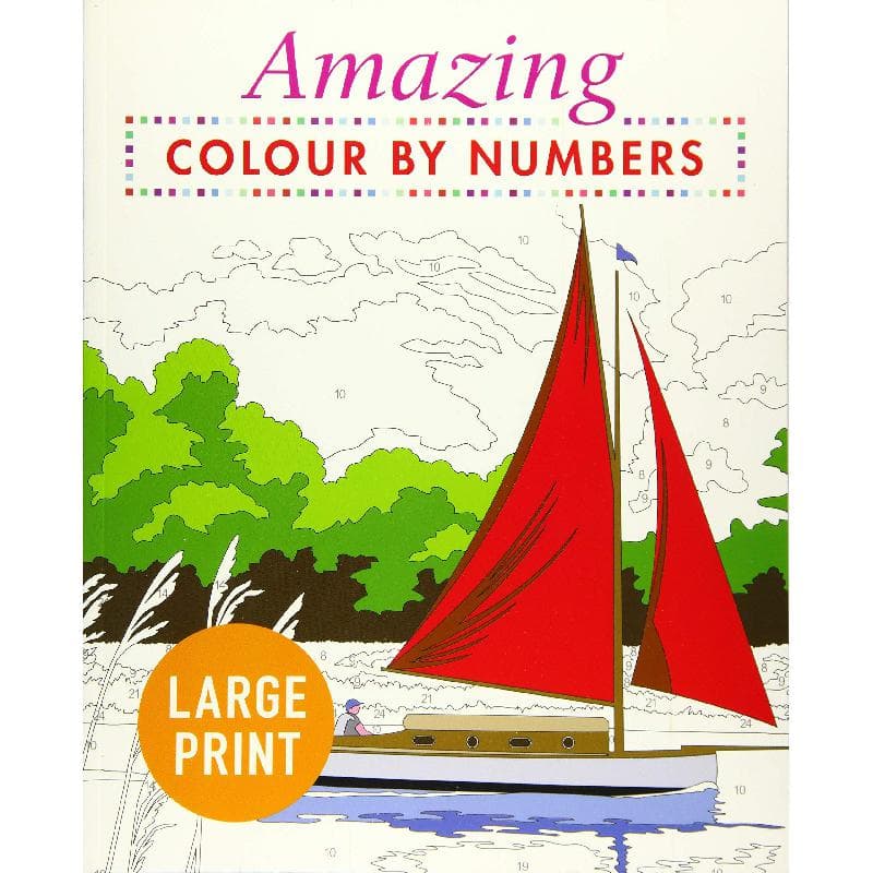 Amazing (Colour-by-Numbers) - Large Print