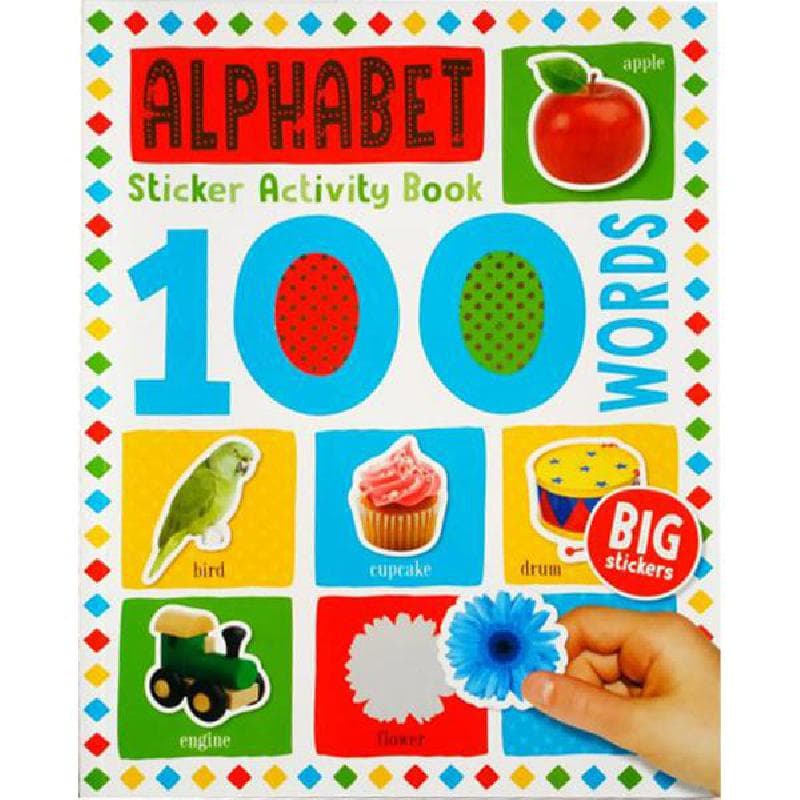 100 Words: Alphabet - Sticker Activity Book