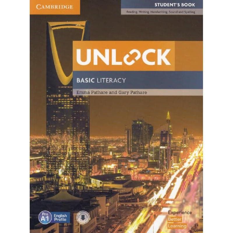 Unlock: Basic Literacy, Student's Book (A1 English Profile) - with Downloadable Audio