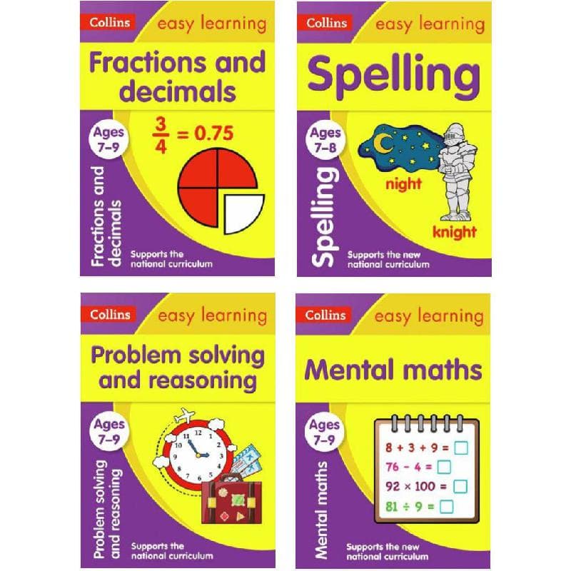 Collins Easy Learning: English and Maths Bundle, Age 7-9