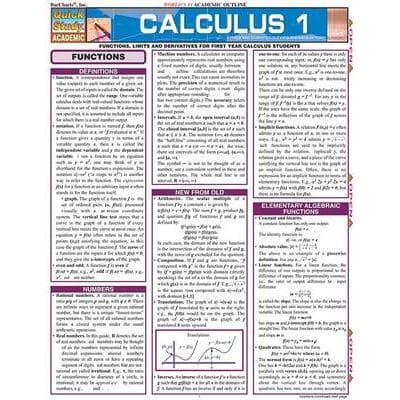 Calculus 1
