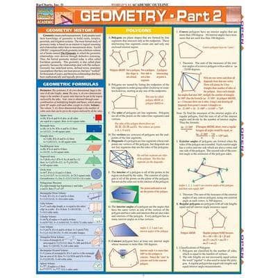 Geometry Part 2 (Quick Study: Academic)