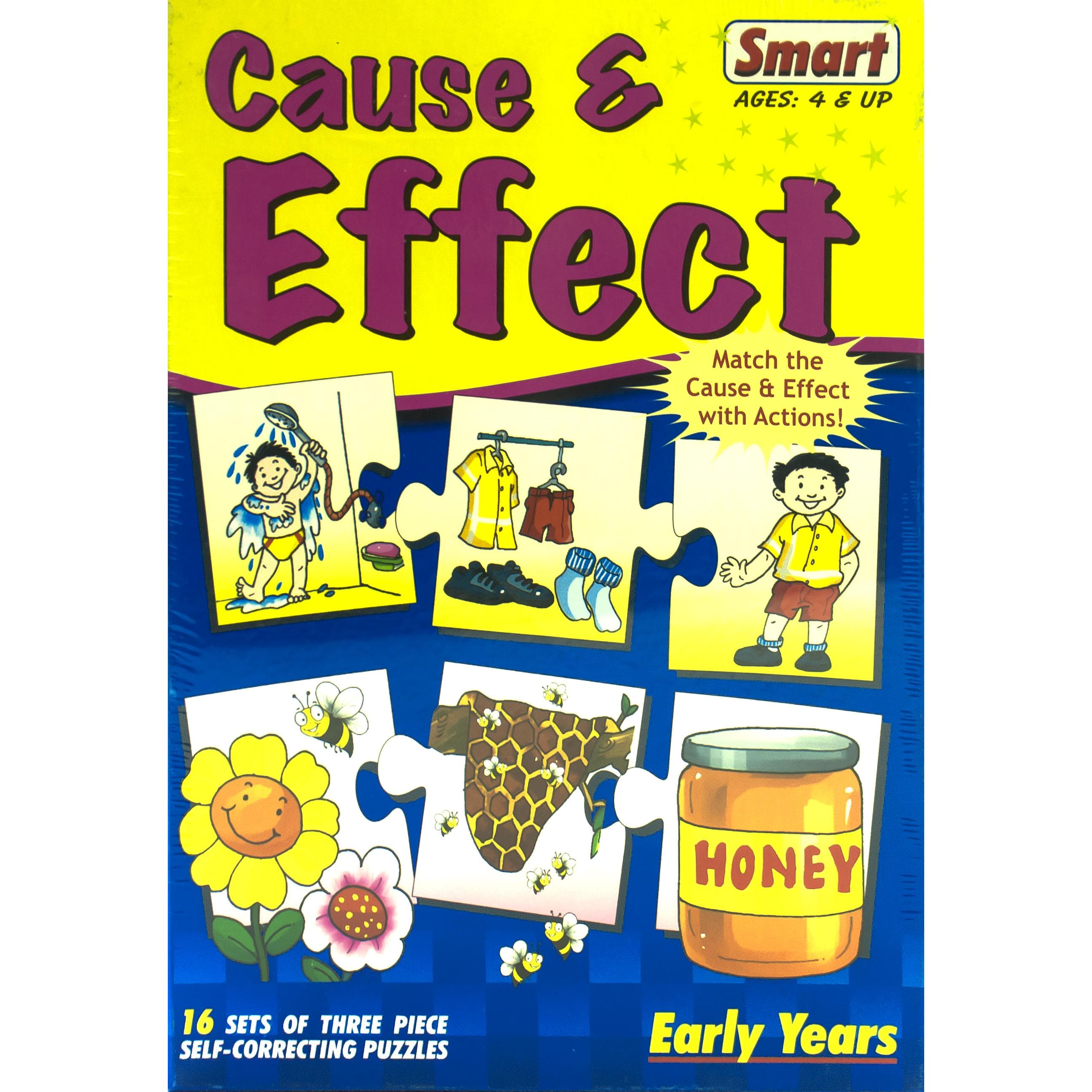 Creatives Smart Early Years Cause & Effect Puzzle & Activity Set