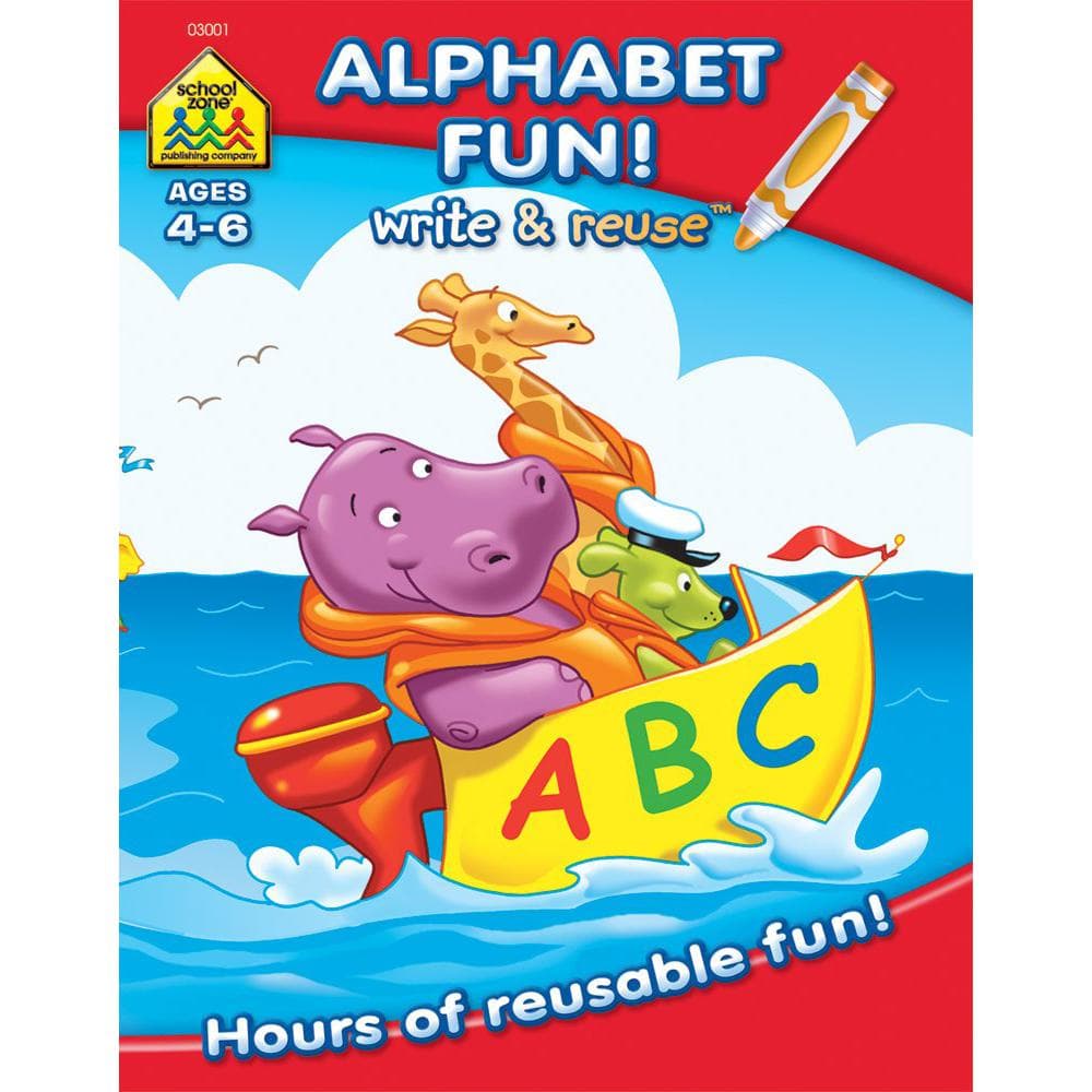Write & Reuse Workbook, Ages 4 - 6