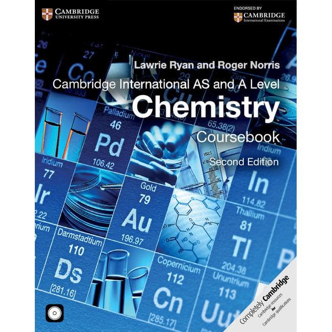 AS and A Level Chemistry Coursebook, 2nd Edition (Cambridge International) - with CD-ROM