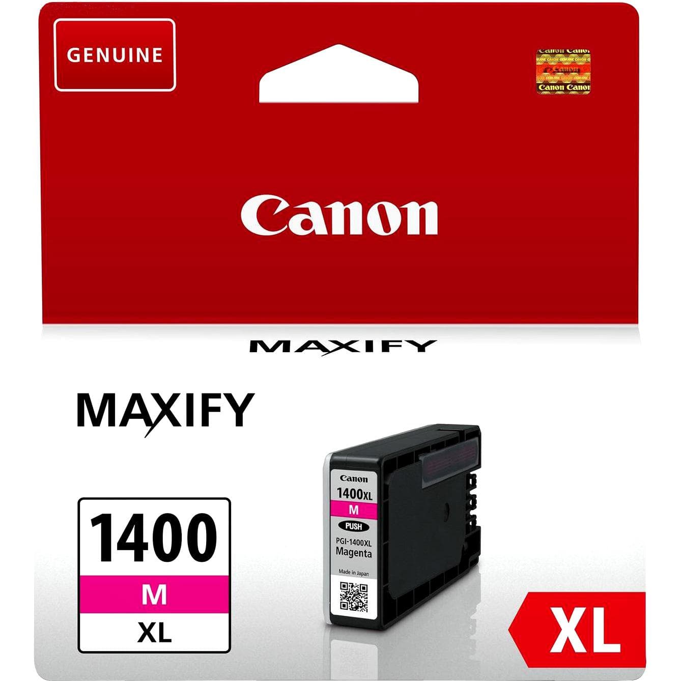 Canon PGI-1400XL Inkjet Cartridge
               Magenta