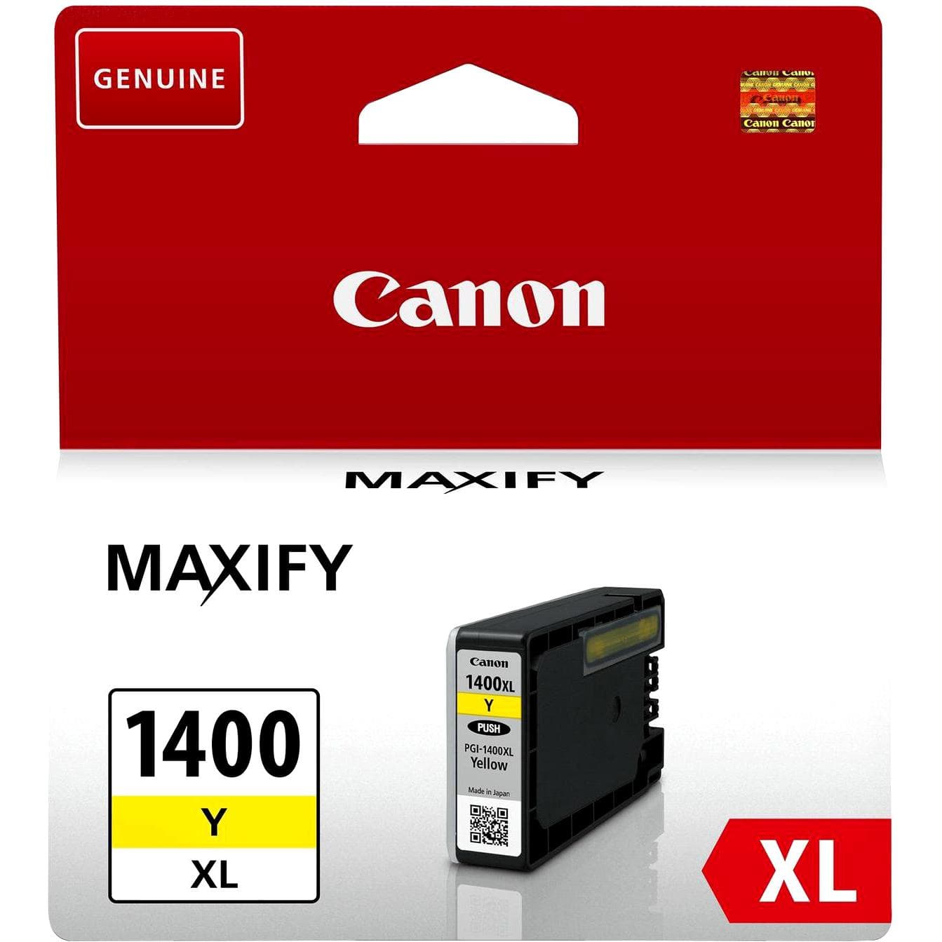 Canon PGI-1400XL Inkjet Cartridge
               Yellow