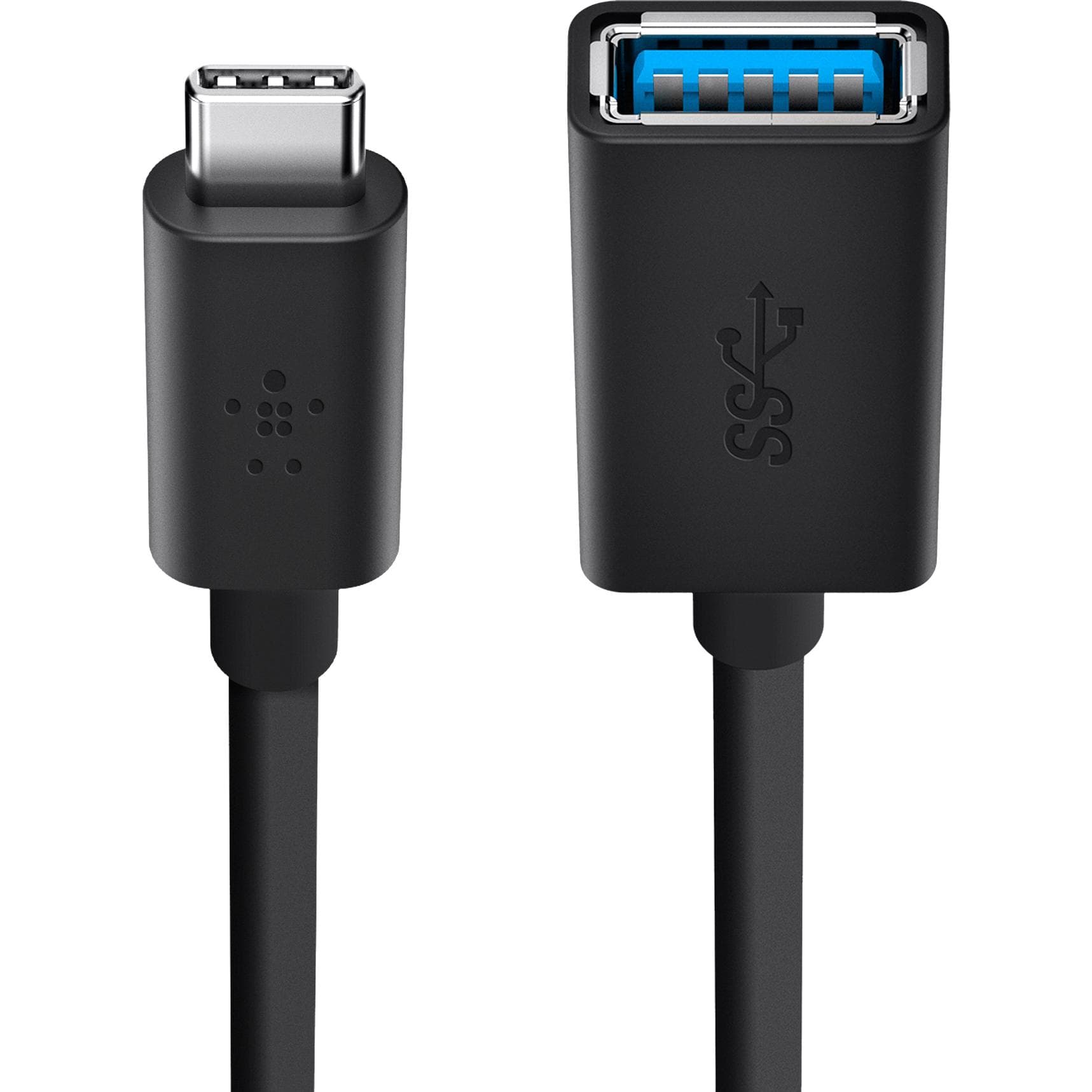 بيلكن USB-C الى USB-A (قابل للتدوير) محول 12.70 cm ( 5.00 in )