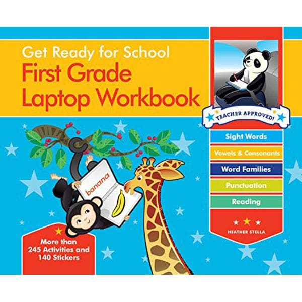 Get Ready for School First Grade Laptop Workbook