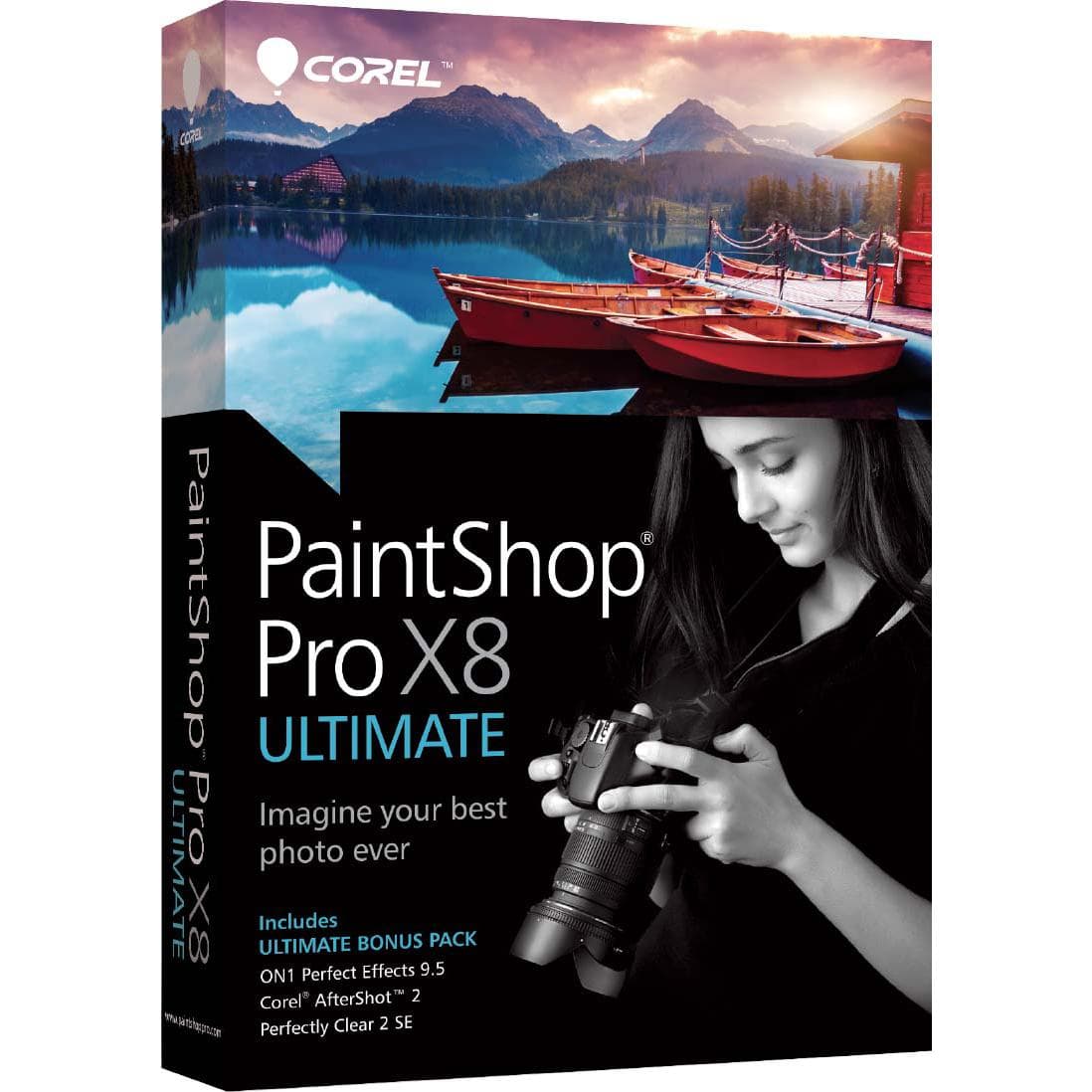 ماركة غير محددة كوريل بينت شوب برو X8 التيميت انجليزي مستخدم واحد CD/DVD