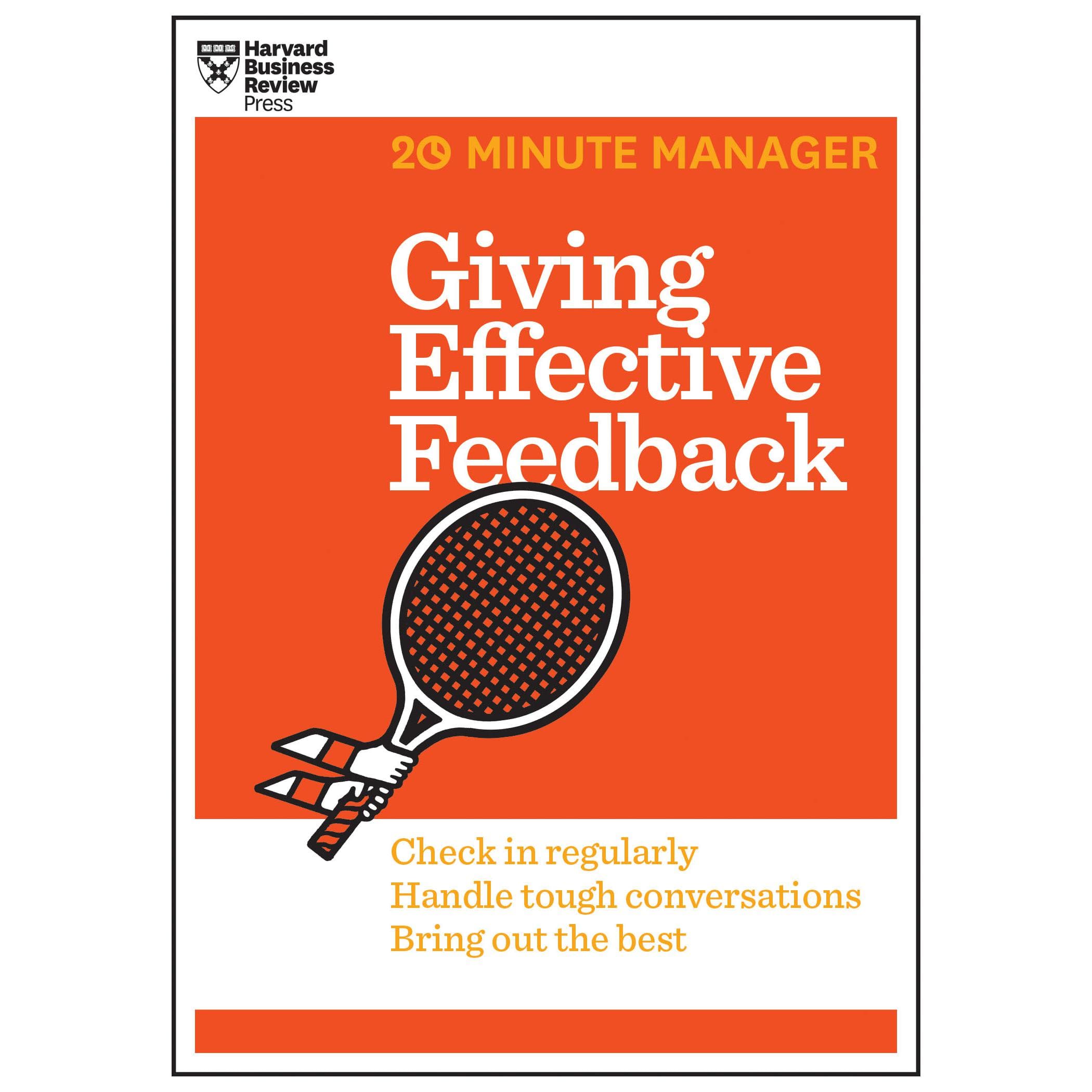 20 Minute Manager: Giving Effective Feedback