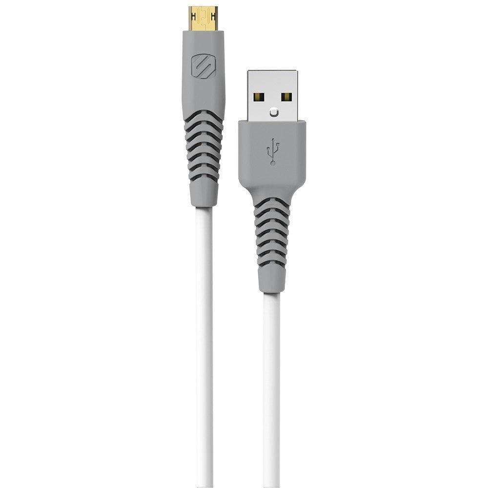 سكوش اتش دي اي زد 4 دابليو تي 2.0 USB الى USB مايكرو كابل محول 1.22 متر، 4 أقدام ابيض