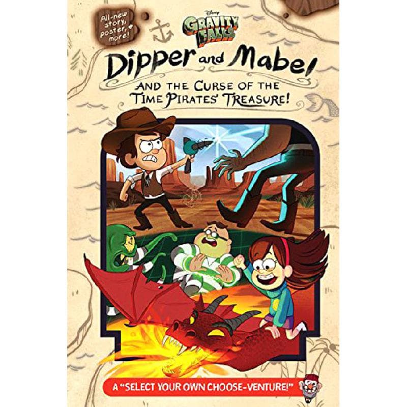 Disney, Gravity Falls, Dipper and Mabel and The Curse of The Time Pirates Treasure!