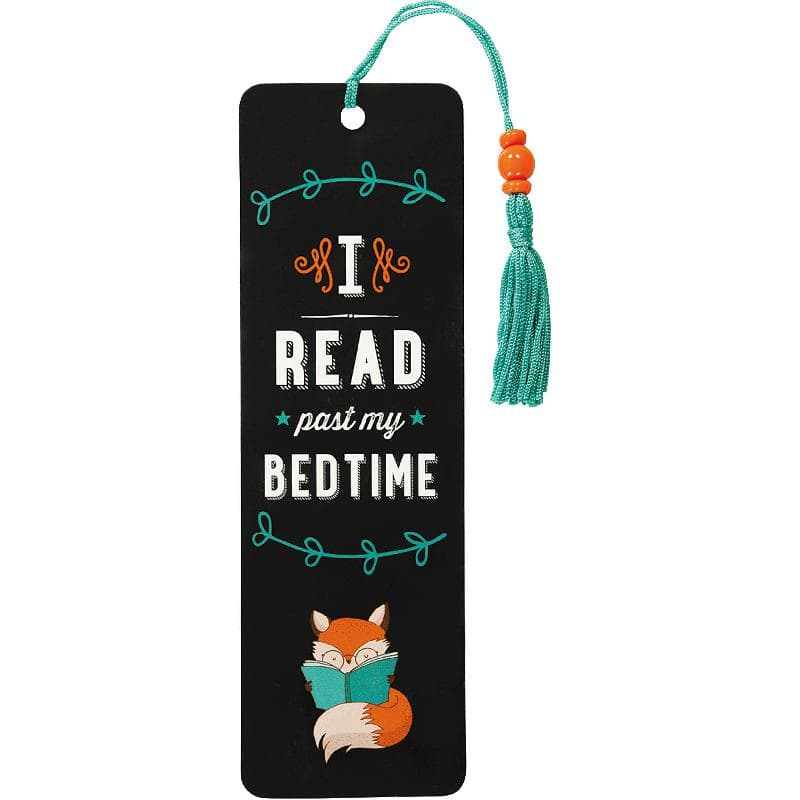 بيتر بوبر برس فاصل كتاب مطرز "I Read Past My Bedtime" كرتون