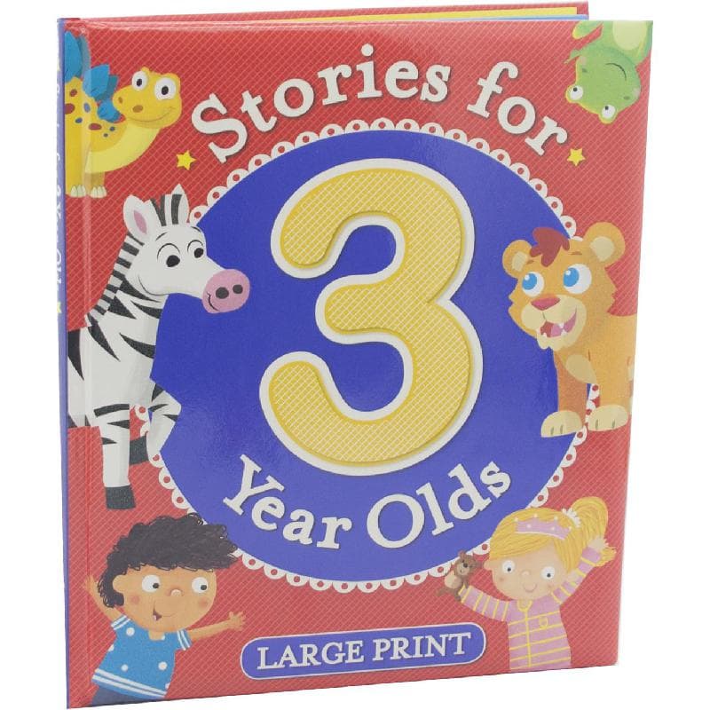 Stories for 3 Year Olds - Large Print
