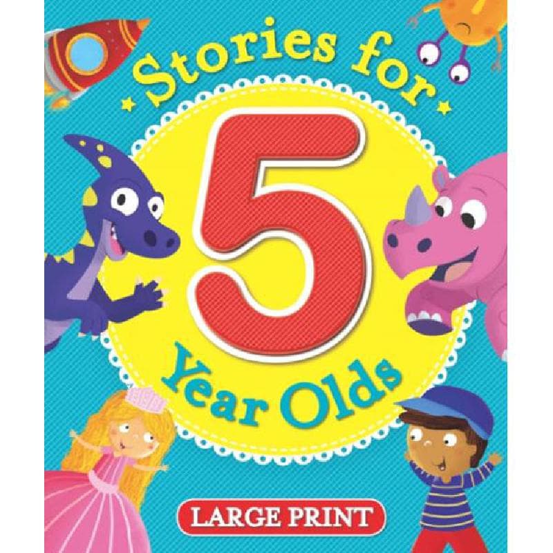 Stories for 5 Year Olds - Large Print
