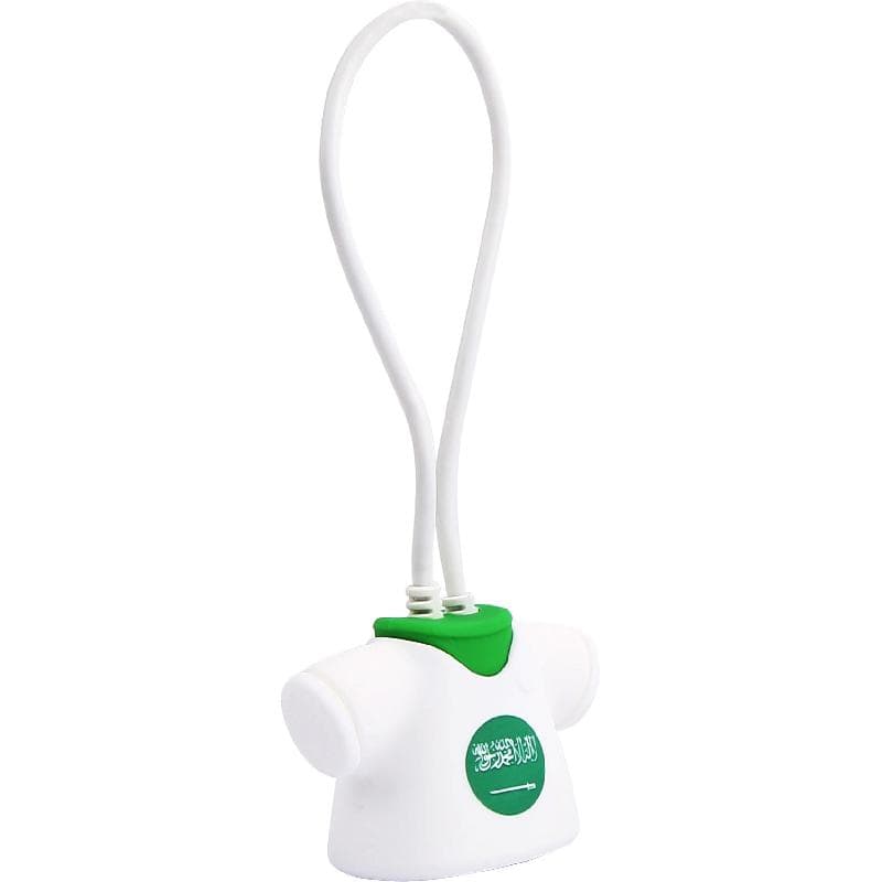 D&S Micro USB to USB 2.0 Sync & Charge Cable, 20.00 cm ( 7.87 in ), White/Green