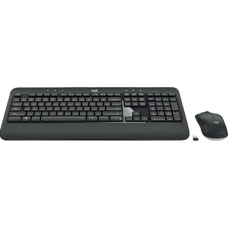 Logitech MK540 Advanced "Logi" Desktop (Keyboard and Mouse)
Wireless (2.4 GHz RF), for Laptop/Gaming Laptop/Desktop Computer Chrome/Windows 10 and Later, Black
