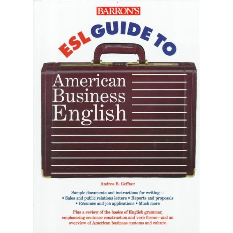 Barron's ESL Guide to American Business English