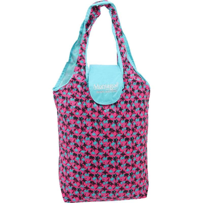 Montague Tote Bag, Pink/Black