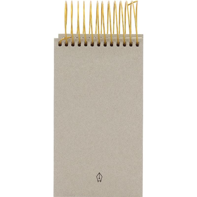Roco Notebook, Top Spiral, 300 Sheets, Lined, Brown