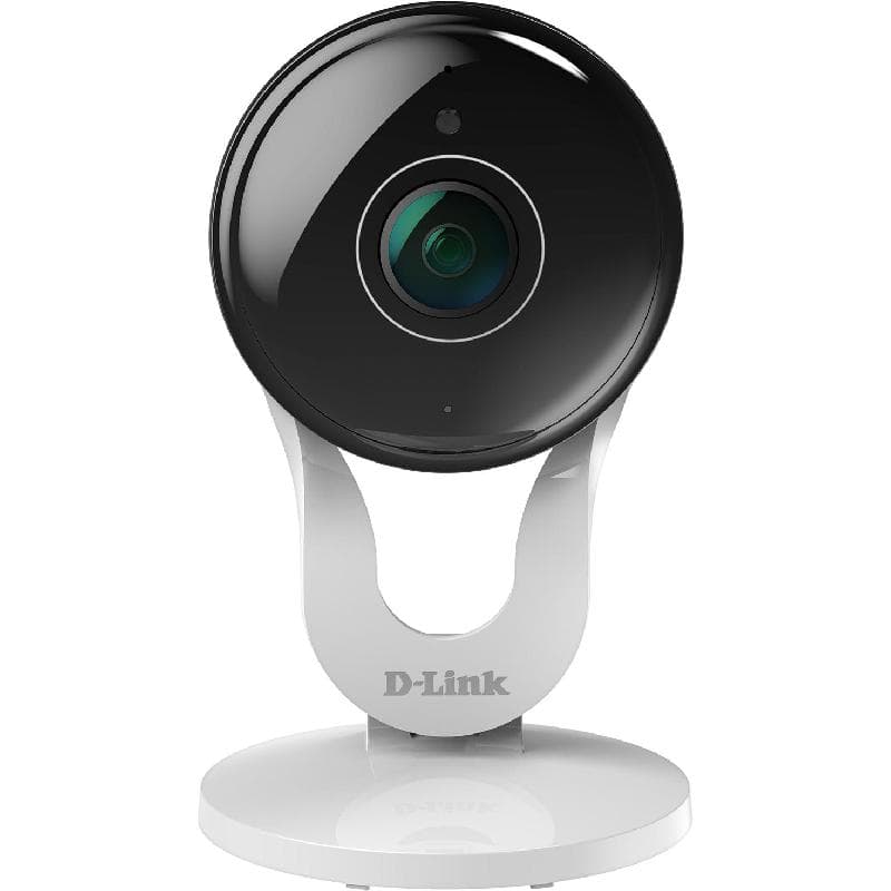 دي لينك 8300 ال اتش - دي سي كاميرا أمان بدقة Full HD داخلي واي فاي متوافق مع أجهزة آي او اس وأندرويد ابيض