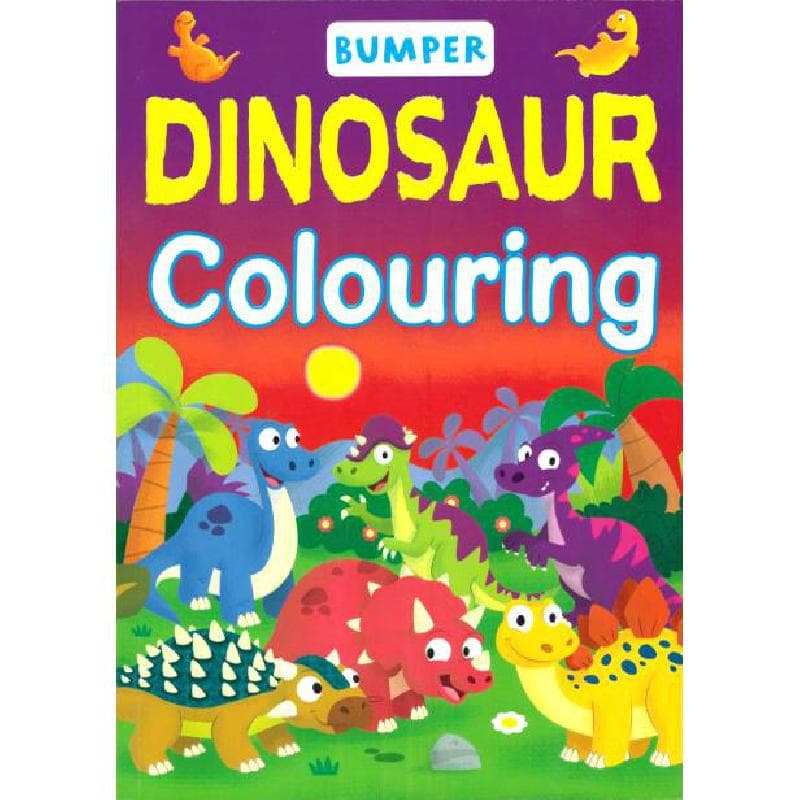 Bumper: Dinosaur Colouring