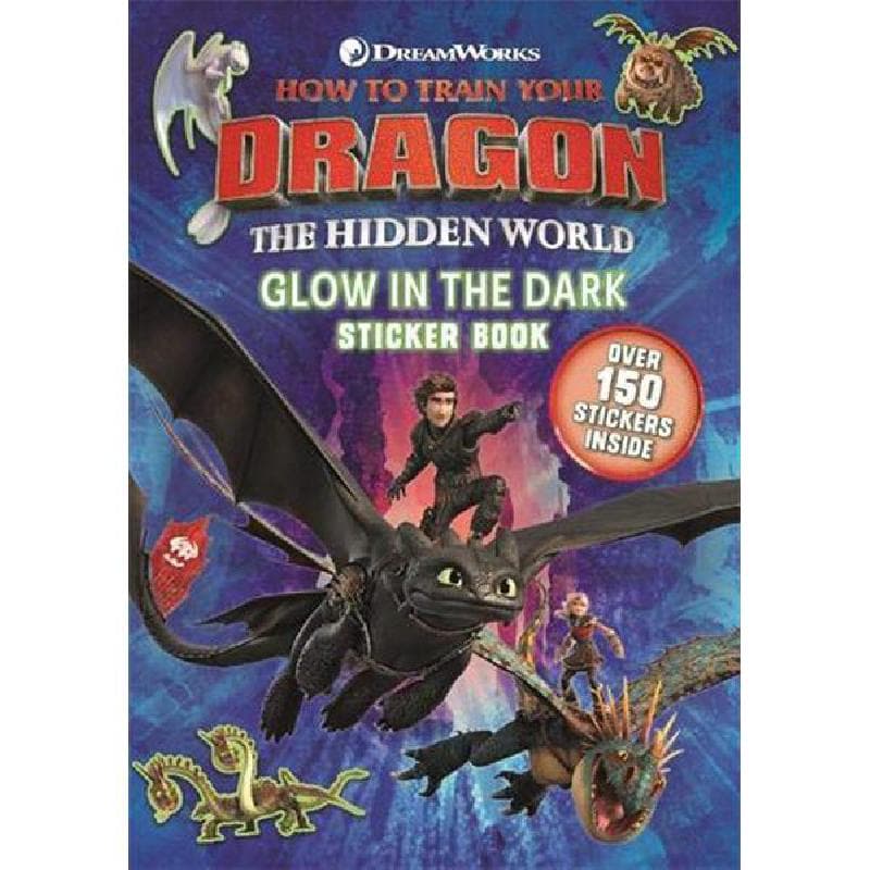 How to Train Your Dragon: The Hidden World, Glow in The Dark Sticker Book
