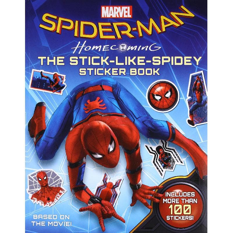 Marvel Spider-Man: Homecoming - The Stick-Like-Spidey Sticker Book