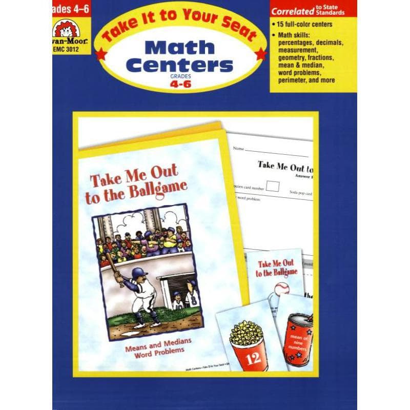 Take it to Your Seat: Math Centers, Grades 4-6