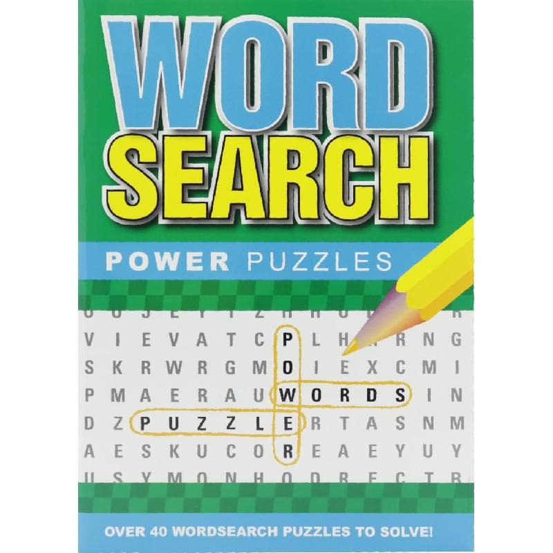 Word Search: Power Puzzles - Over 40 Wordsearch Puzzles to Solve