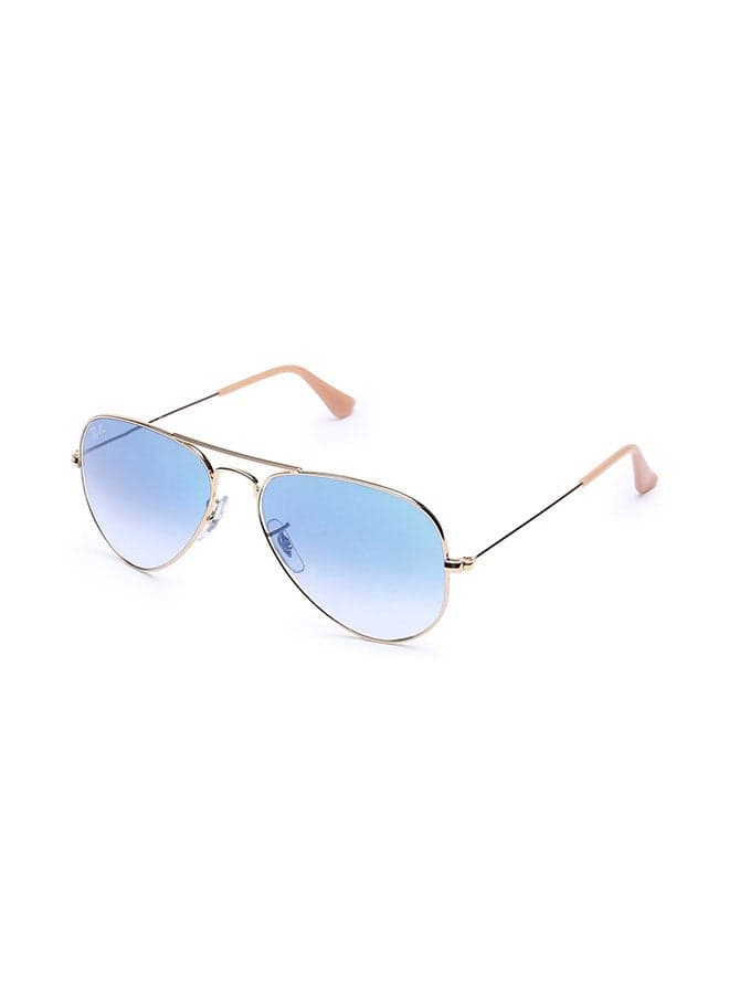 Men's UV Protection Aviator Sunglasses - RB3025 - Lens Size: 58 mm - Gold