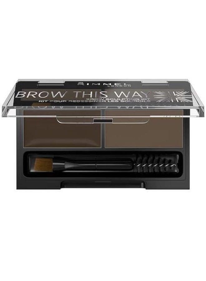 Brow This Way Sculpting Kit 002 Medium Brown