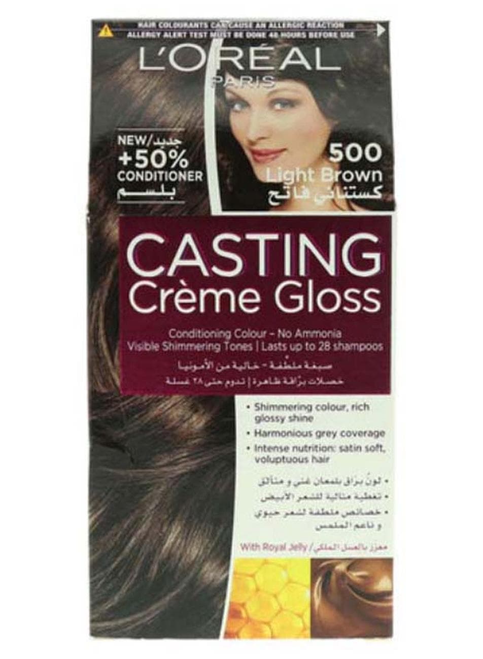 Casting Cream Gloss Hair Color 500 Light Brown 48+72+60ml