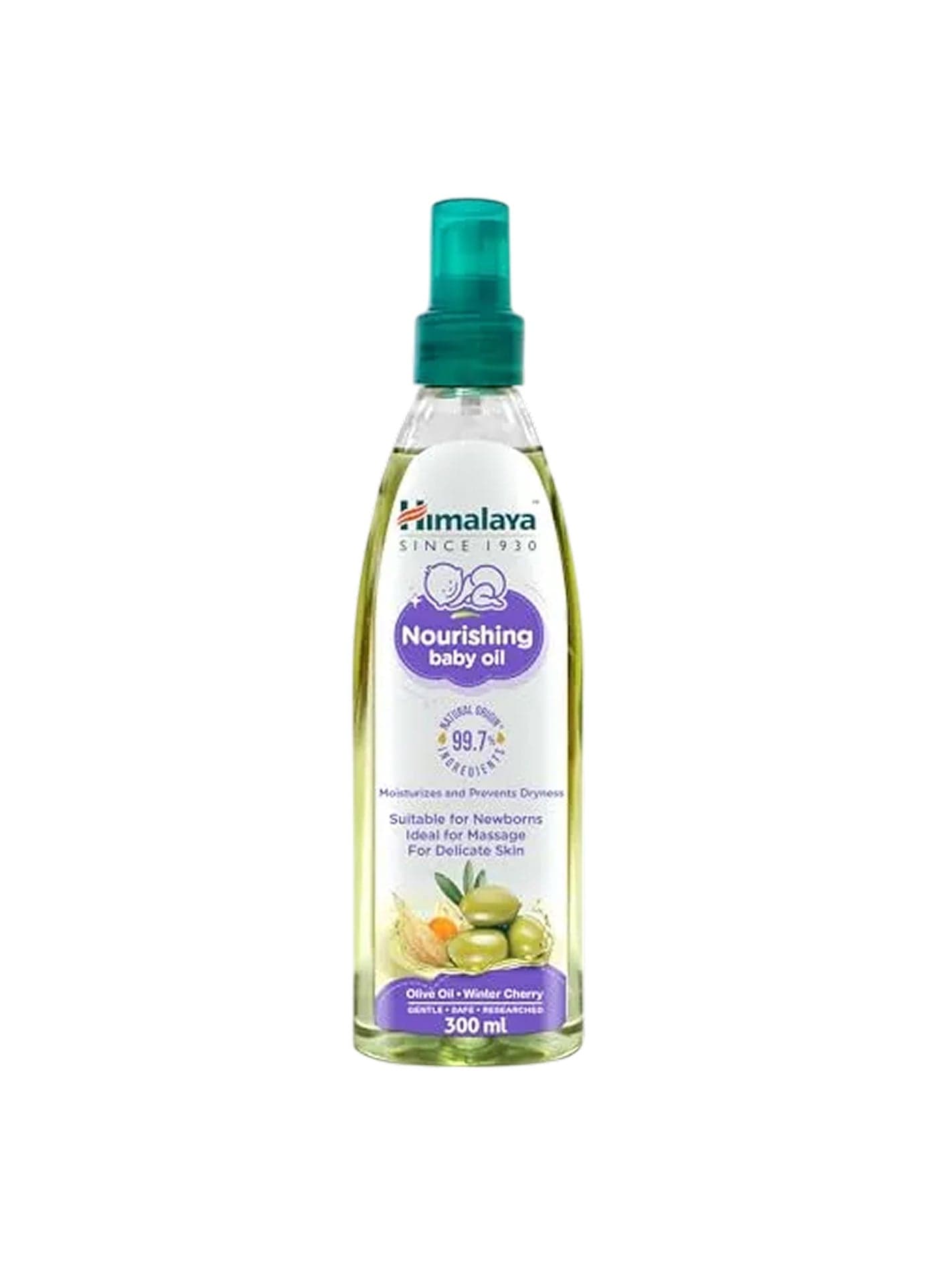 Nourishing Baby Oil With Olive Oil And Winter Cherry 300 ml