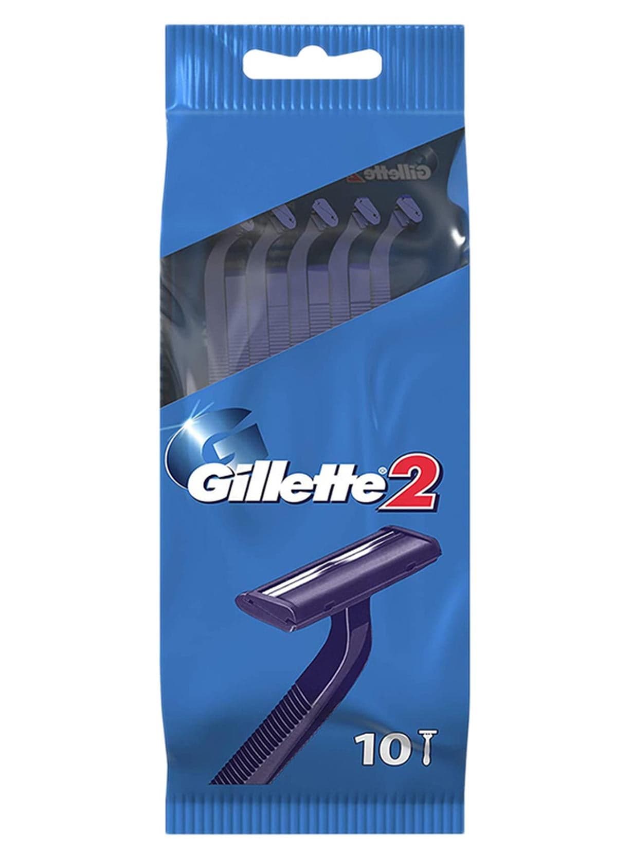 Disposable Razors 10 Count Blue