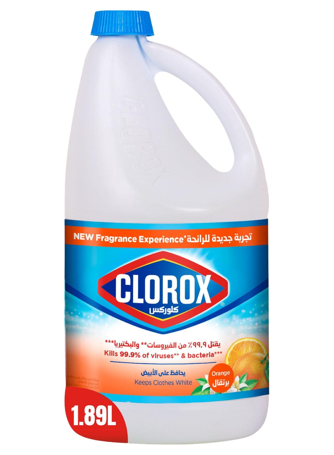 Liquid Bleach, Orange Scent 1.89Liters