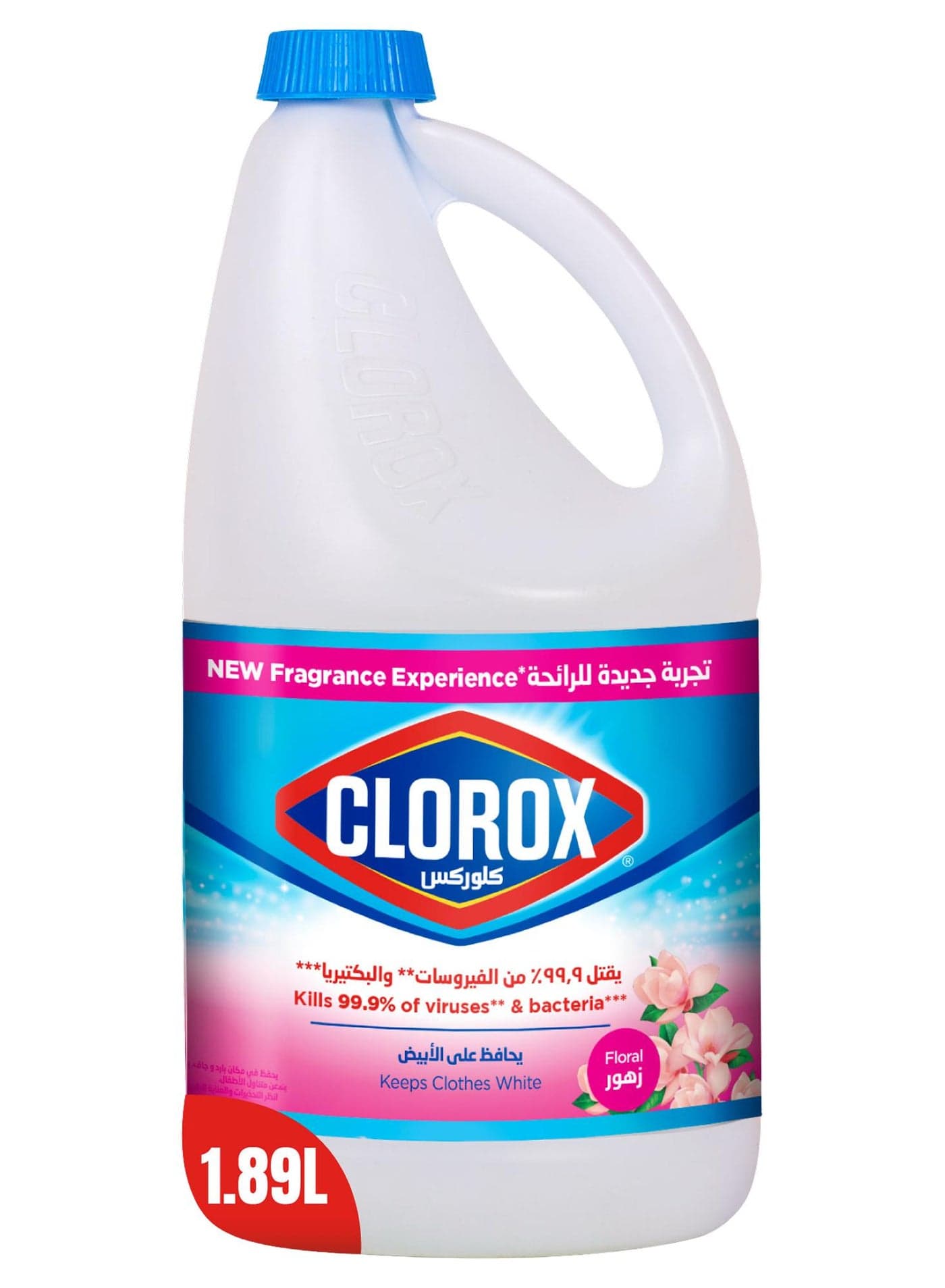 Liquid Bleach, Floral Scent 1.89Liters