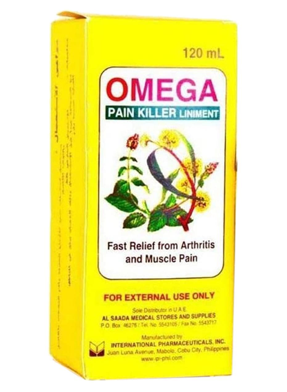 Omega Fast Relief Pain Killer Liniment 120ml