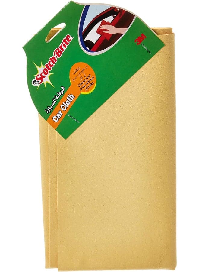 Scotch-Brite Car Cloth, size 460x510 mm Yellow