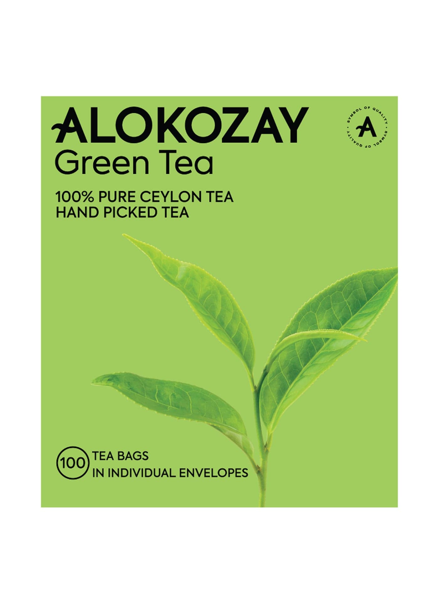 Green Tea 100 Individual Enveloped Tea Bags 200grams